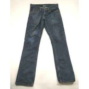 FREEWORLD Messenger Skinny Mens Jeans Dark 32 x 30